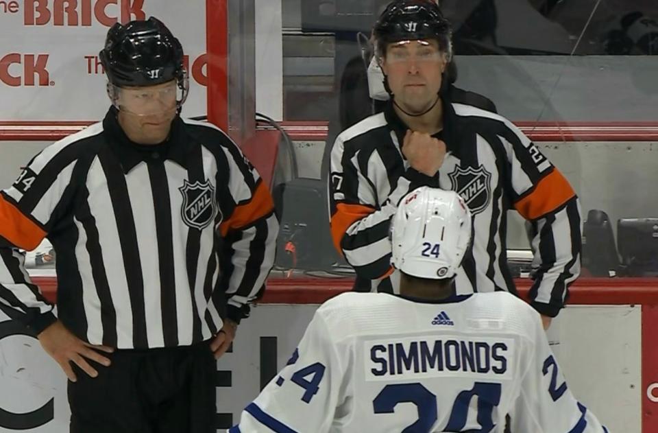 After veteran NHL official Tim Peel was fired for his recent 