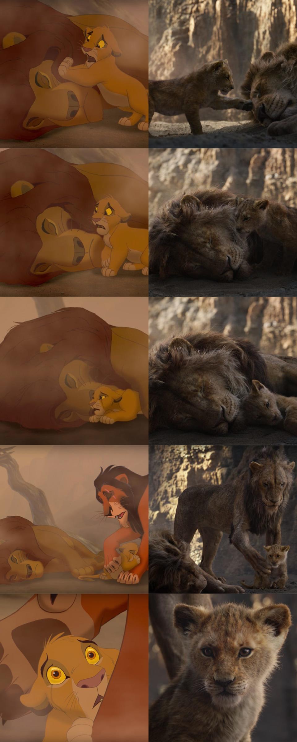 simba mufasa death lion king