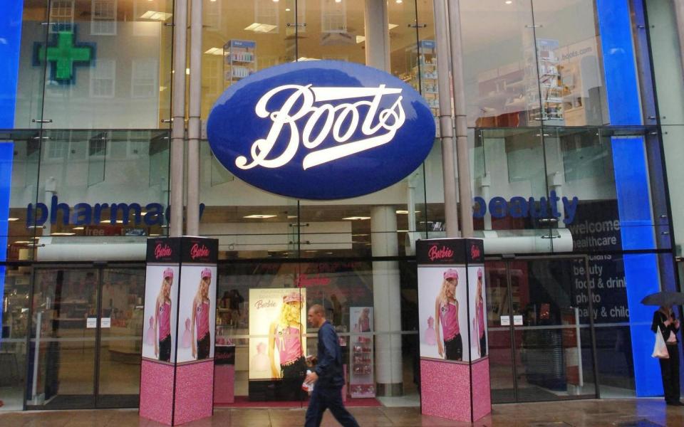 Boots sale CVC Bain - &#xa0;Ian West/PA