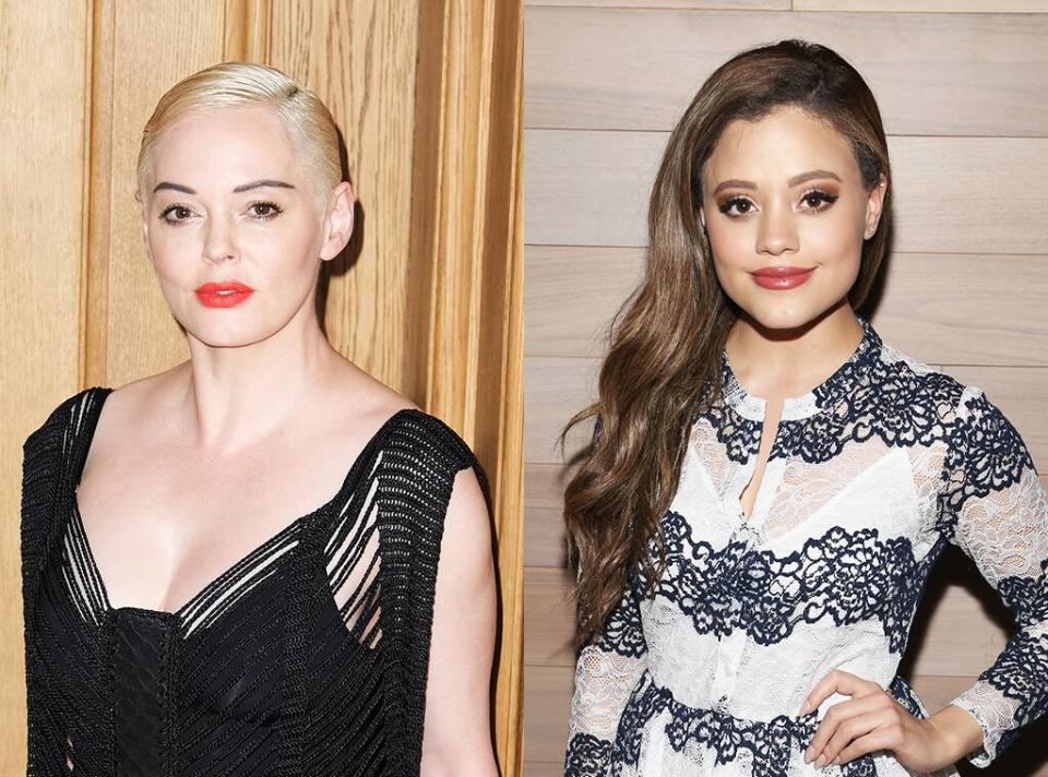 Rose McGowan, Sarah Jeffery