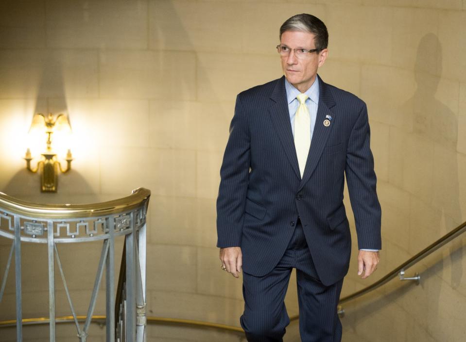 Rep. Joe Heck arrives in the Longworth House Office Building for the House Republicans' election to nominate the next Speaker of the House on Thursday, Oct. 8, 2015. (Photo: Bill Clark/CQ Roll Call/Getty Images)