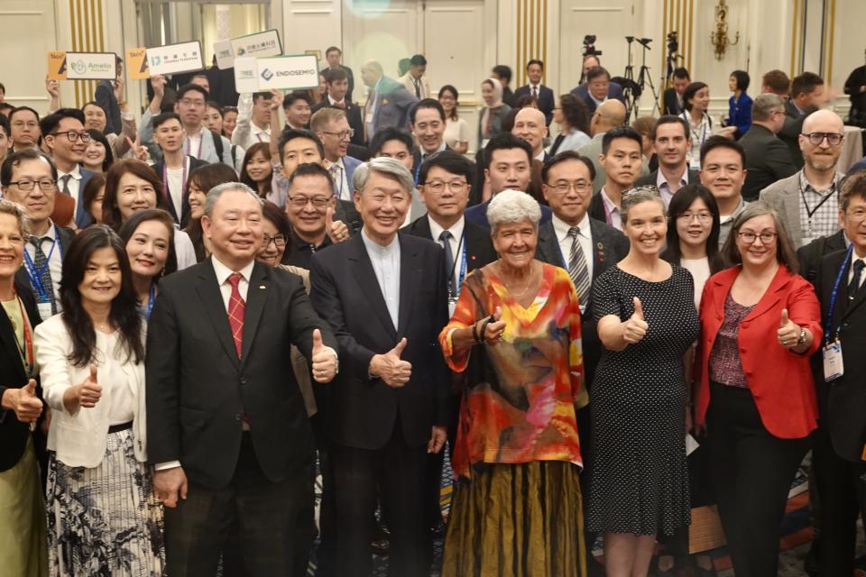 中華民國駐美處歡迎SelectUSA台灣代表團酒會。華盛頓記者張文馨／攝影