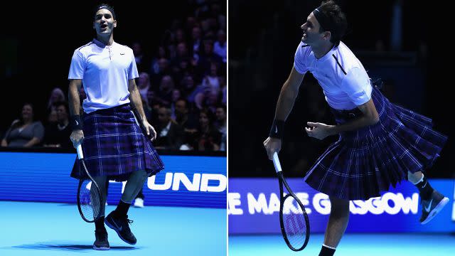 Roger McFederer! Image: Getty