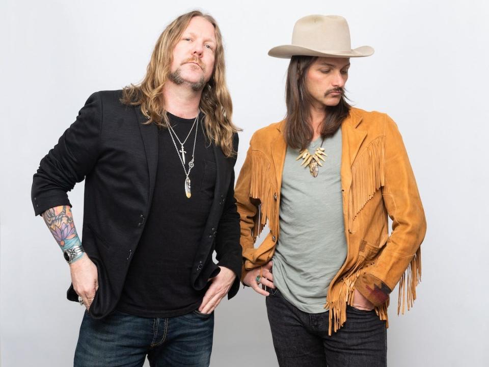 Devon Allman, left, and Duane Betts are the namesakes for the Allman-Betts Band.