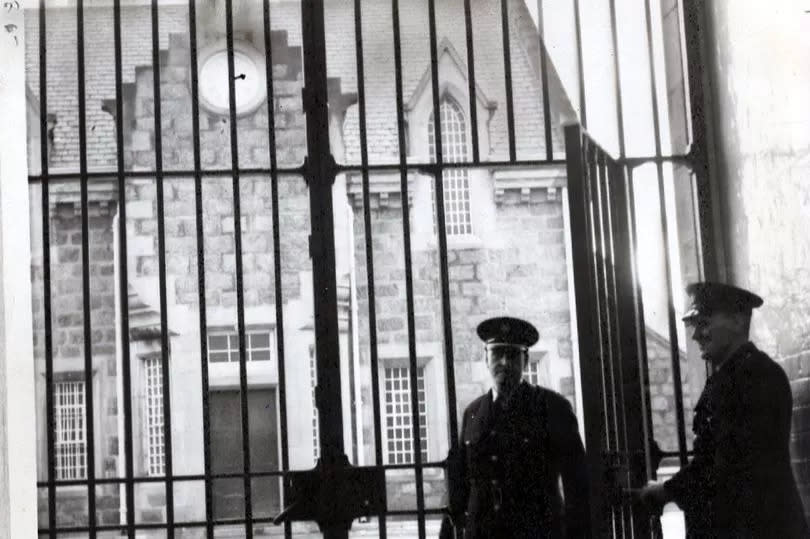 Guards at Craiginches prison