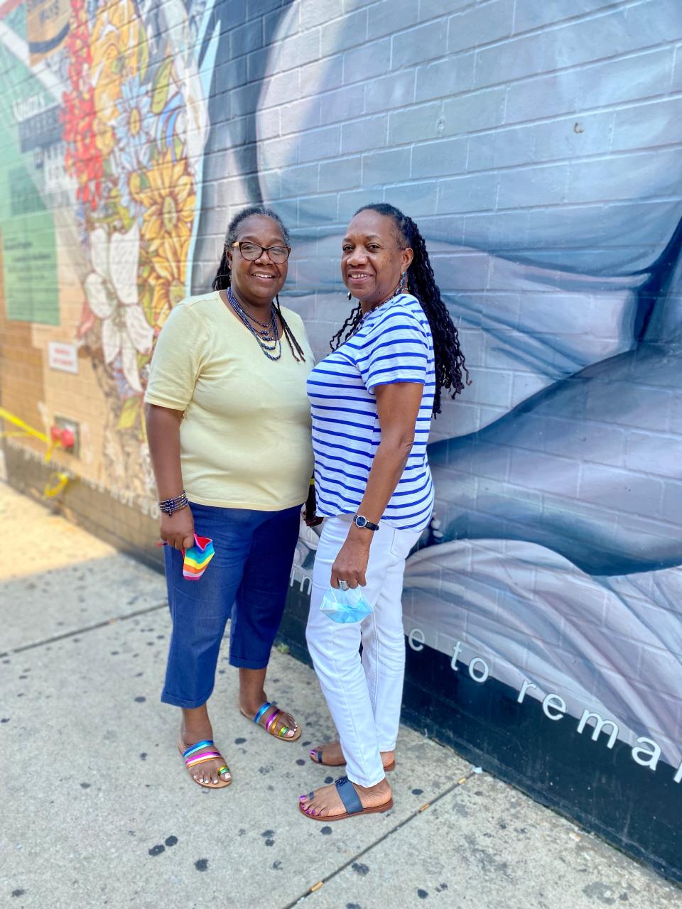 Quibila Divine and Sylvia Simms are sisters who were bused to a predominantly white school in Philadelphia when they were young. Both work in youth and education advocacy.