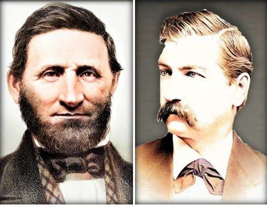 Sullivan Howard (left) and Ralph A. Tenney.