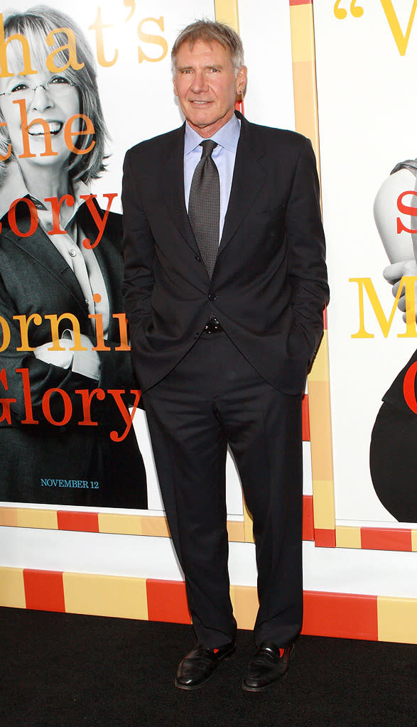 Morning Glory NY premiere 2010 Harrison Ford