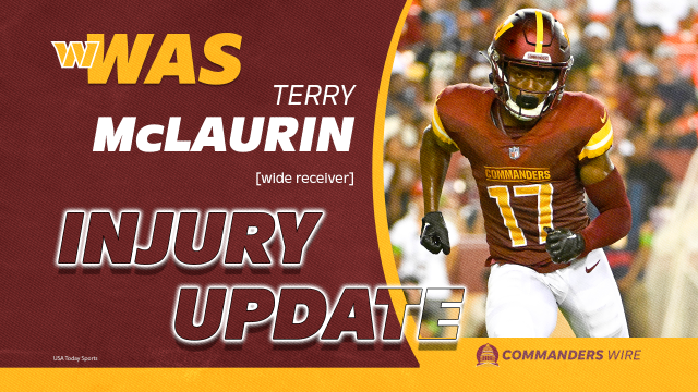 Terry McLaurin departs Commanders' preseason game with a toe injury