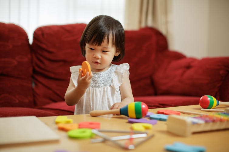 <span class="caption">Toddler brains are amazing.</span> <span class="attribution"><span class="source">Mcimage/Shutterstock</span></span>