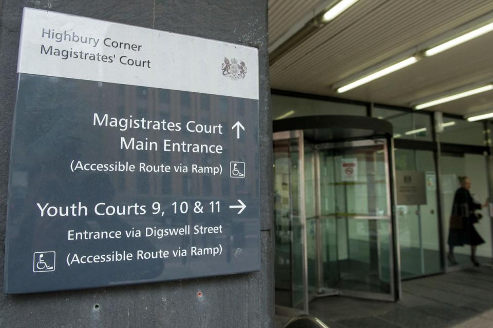 Darren Hughes was sentenced at Highbury Corner Magistrates Court (PA Archive)