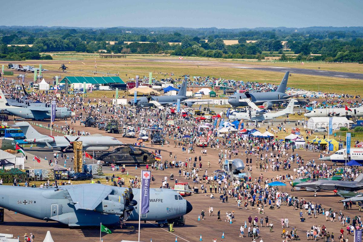 Royal International Air Tattoo is a busy event each year. <i>(Image: Royal International Air Tattoo)</i>