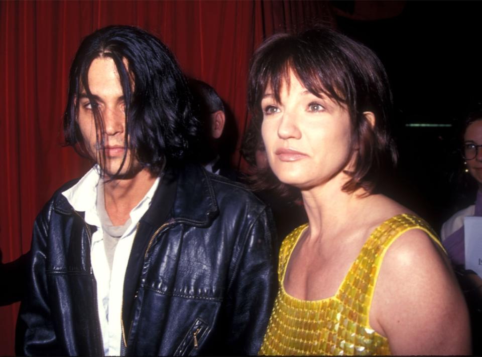 Ellen Barkin, Johnny depp 