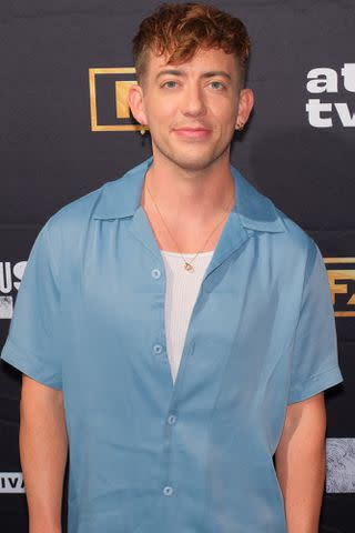 <p>Hubert Vestil/Getty </p> Kevin McHale attends the opening night of the 2023 ATX TV Festival