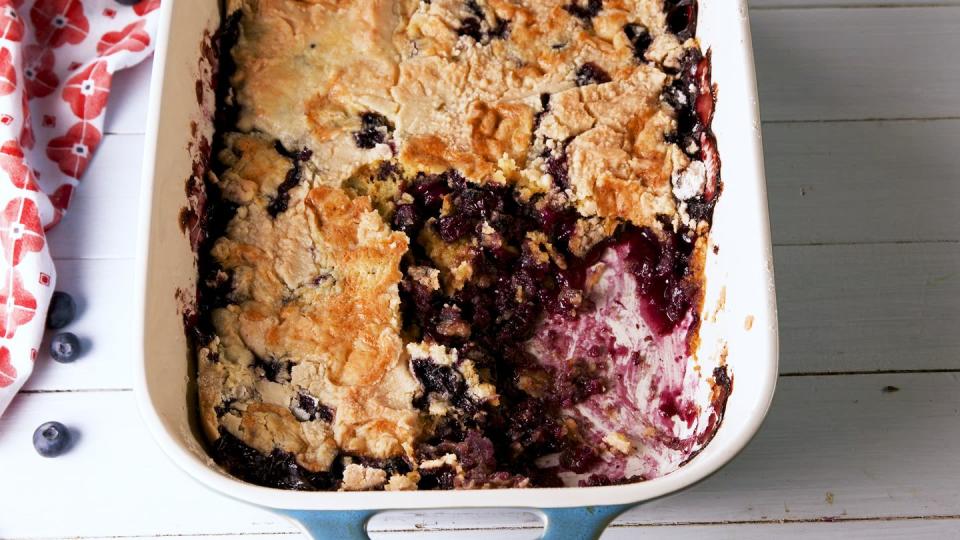 Blueberry Dump Cake