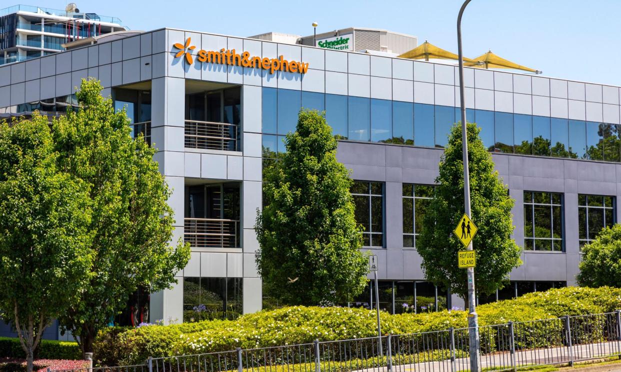 <span>Smith & Nephew has been arguing for an increase in executive pay to match US peers.</span><span>Photograph: Martin Berry/Alamy</span>