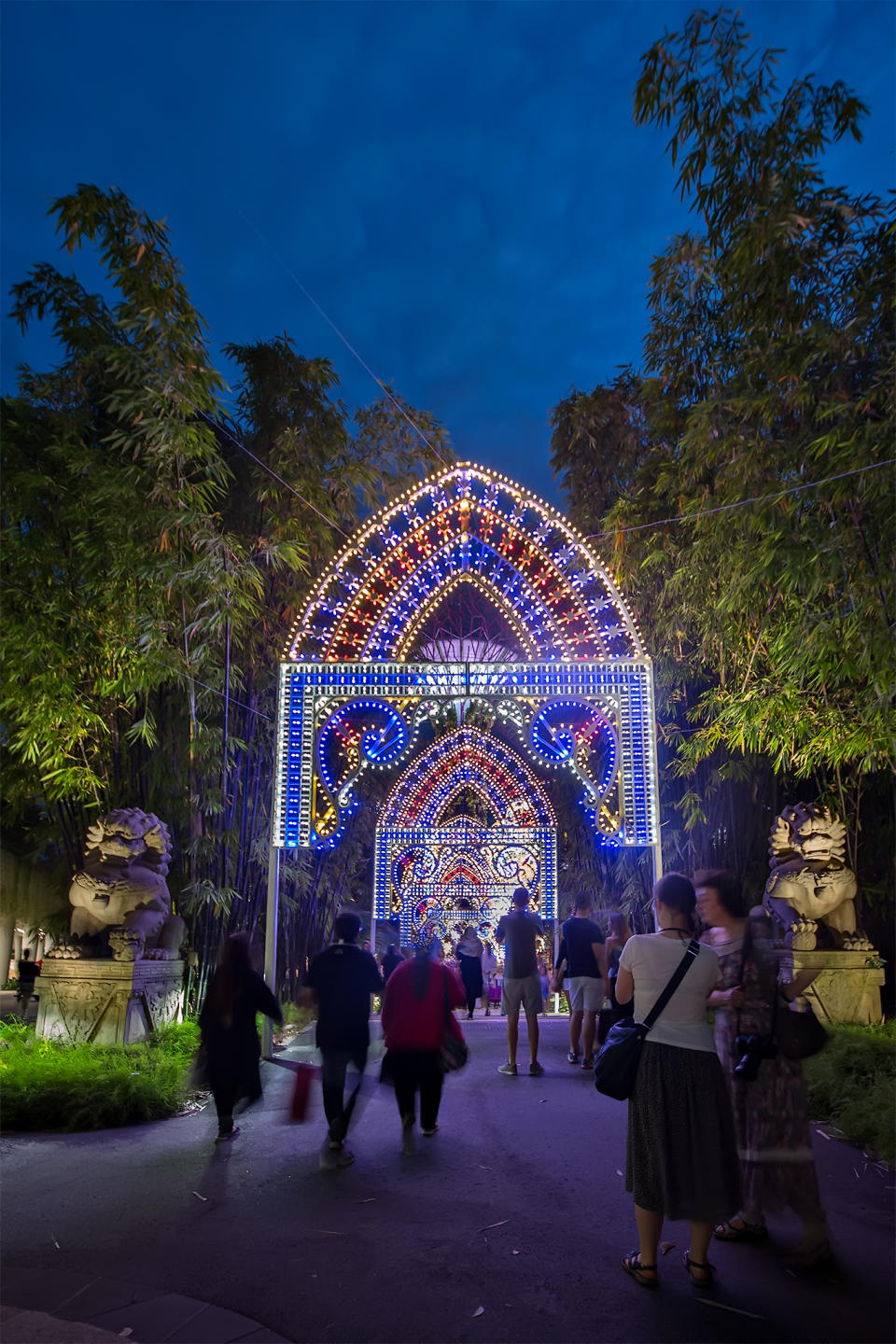 Christmas lights in Singapore 2018. (Photo: Gardens by the Bay)