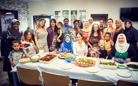 The Hubb Community Kitchen at the Al Manaar Muslim Cultural Heritage Centre - Credit: JENNY ZARINS /AFP