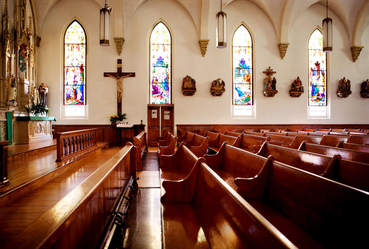 Empty Church Pews Getty Images/	Monashee Frantz