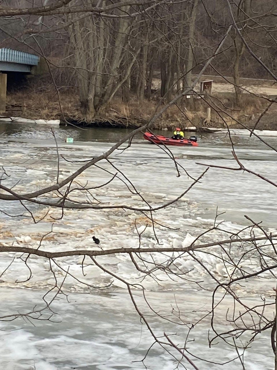 The St. Clairsville bridge is in Port Washington, 16 miles southwest of New Philadelphia.