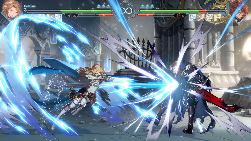 Granblue Fantasy Versus: Rising Katalina VS Siegfried