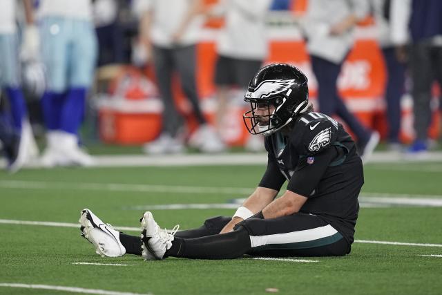 Hurts on Hold? Eagles hope injured QB can return vs. Saints - The San Diego  Union-Tribune