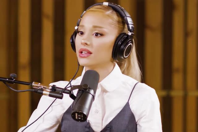 <p>Podcrushed/Youtube</p> Ariana Grande on Podcrushed