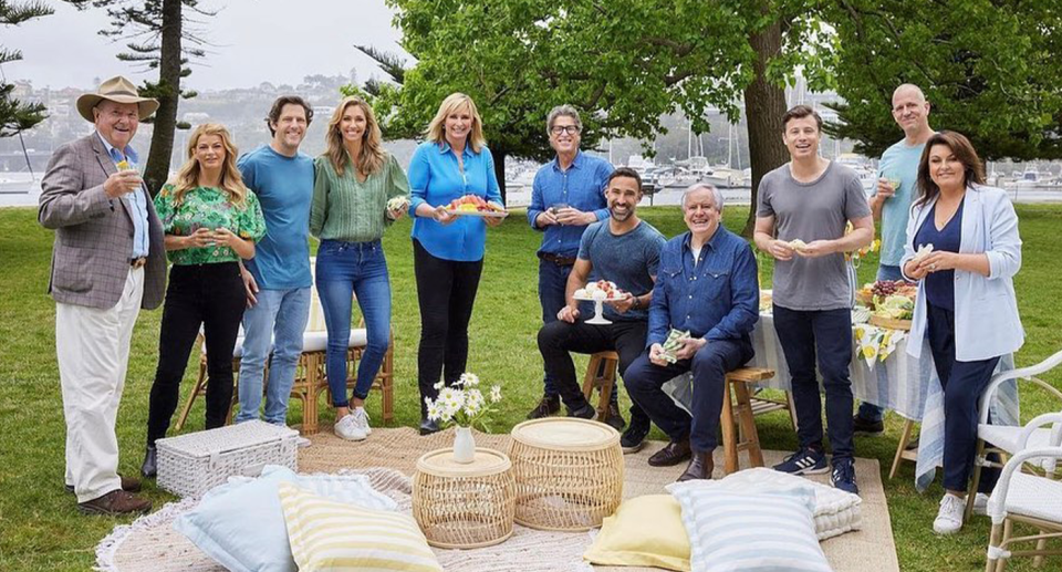 Better Homes and Gardens cast.