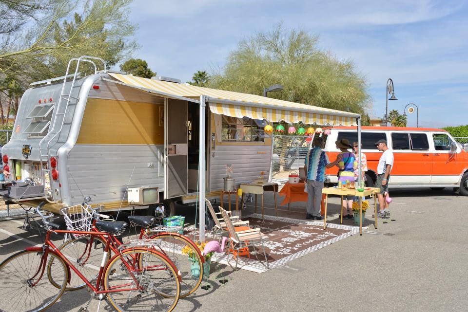 The Vintage Trailer Show at Modernism Week in Palm Springs