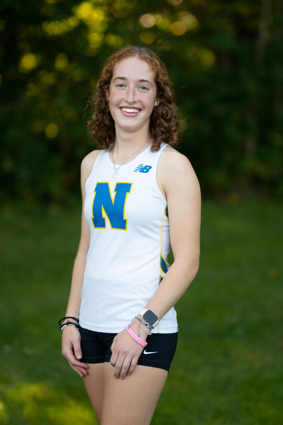 Adelle Gravina of Norwell has been named to The Patriot Ledger/Enterprise All-Scholastic Girls Cross Country Team.