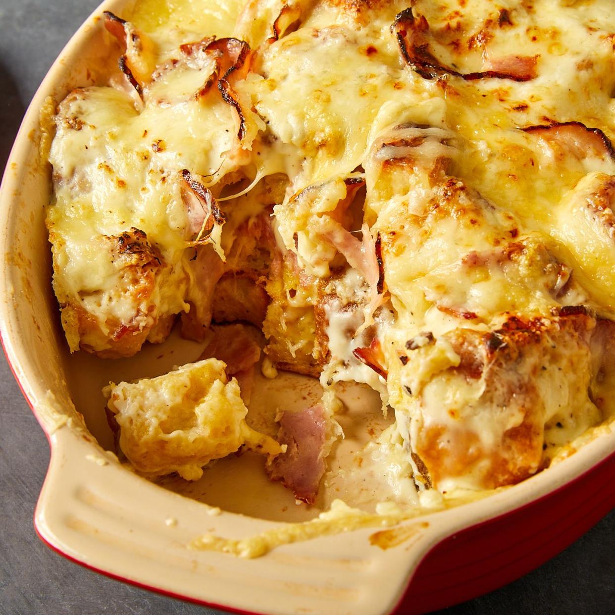 croque monsieur breakfast casserole