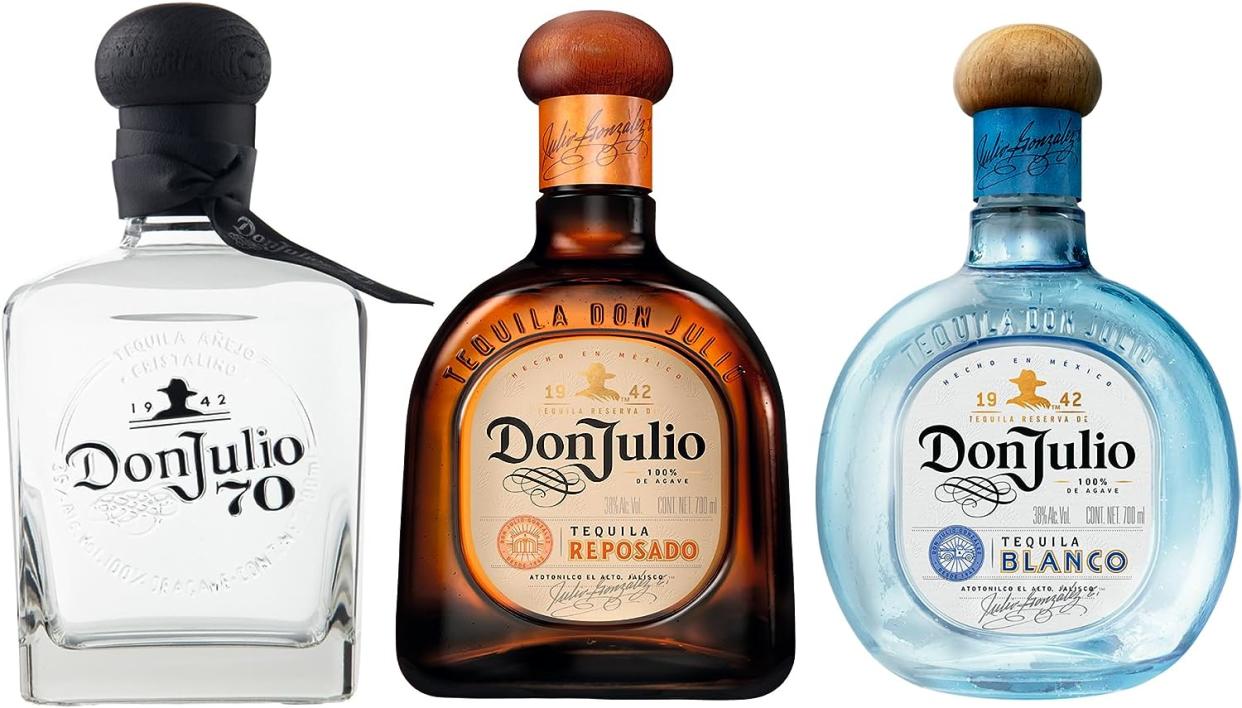 Tequilas Don Julio. Foto: Amazon.com.mx