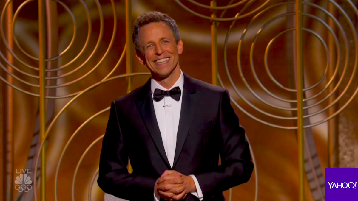 Golden Globe opening monologue