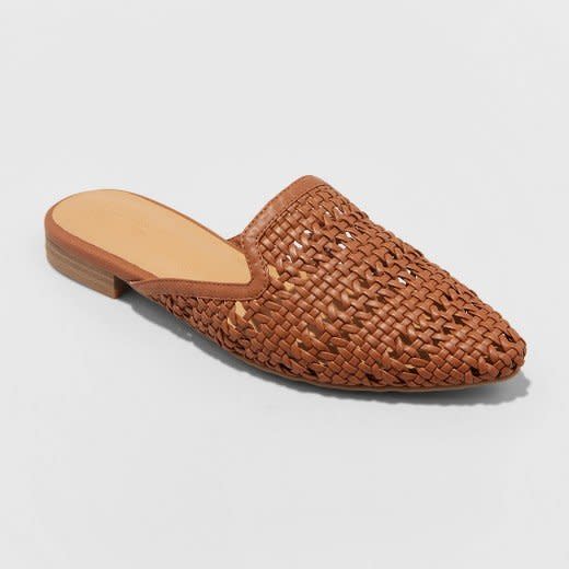 Get them <a href="https://www.target.com/p/women-s-whisper-woven-backless-slip-on-mules-mules-universal-thread-153/-/A-52980463#lnk=newtab" target="_blank">here</a>.&nbsp;