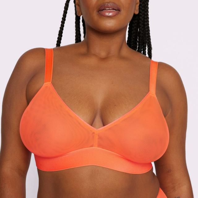 Parade Silky Mesh Triangle Bralette