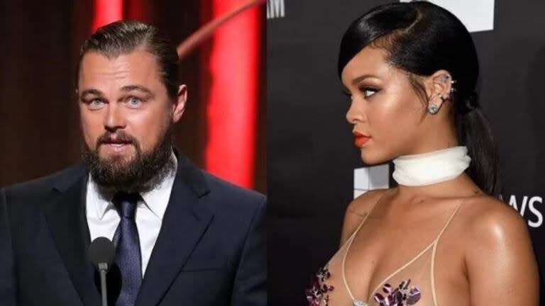 Leonardo DiCaprio y Rihanna