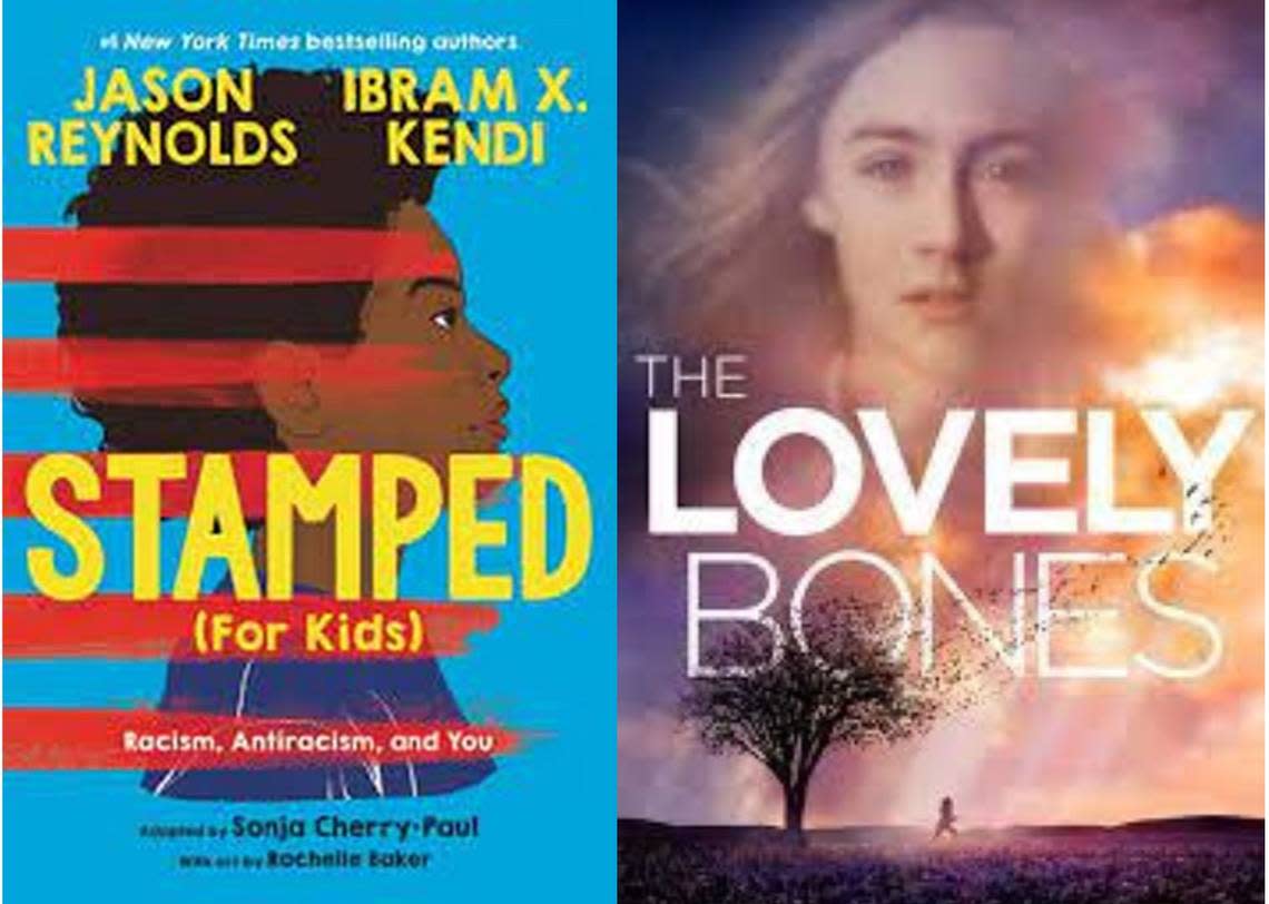 Beaufort County School District formed review committees for “The Lovely Bones” by Alice Sebold and “Stamped: Racism, Antiracism, and You” by Ibram X. Kendi and Jason Reynolds.