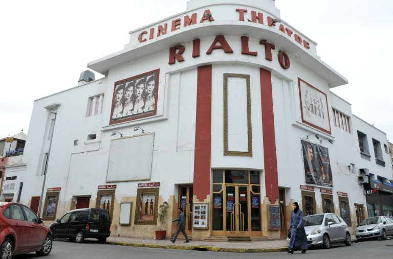 The Rialto, designed in 1930, was one of the first cinemas in Casablanca, Morocco, and reflects the colonial architecture immortalised in the film "Casablanca" TO GO WITH AFP STORY by Omar BROUKSY A picture taken on April 18, 2012 shows the Rialto in Casablanca, one of the city's first cinemas, designed in 1930 by French architect Pierre Jabin. When the French seized Casablanca in the early 1900s, they turned the historic Morrocan port into a classic of colonial architecture that would be immortalised in the 1942 namesake film. In the decades since the release of "Casablanca", real-estate development and property speculation have reshaped the city into one bearing little resemblance to its movie depiction and preservationists are increasingly fretting about what will become of the crumbling French colonial facades, neo-Moorish detailings and art-deco hotels. AFP PHOTO / ABDELHAK SENNATO GO WITH AFP STORY by Omar BROUKSY A picture taken on April 18, 2012 shows the Rialto in Casablanca, one of the city's first cinemas, designed in 1930 by French architect Pierre Jabin. When the French seized Casablanca in the early 1900s, they turned the historic Morrocan port into a classic of colonial architecture that would be immortalised in the 1942 namesake film. In the decades since the release of "Casablanca", real-estate development and property speculation have reshaped the city into one bearing little resemblance to its movie depiction and preservationists are increasingly fretting about what will become of the crumbling French colonial facades, neo-Moorish detailings and art-deco hotels. AFP PHOTO / ABDELHAK SENNA