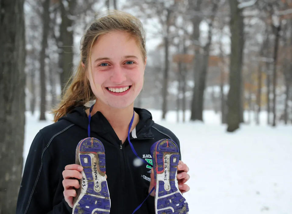 Black River's Allison Vroon was the Sentinel Cross Country Runner of the Year twice.