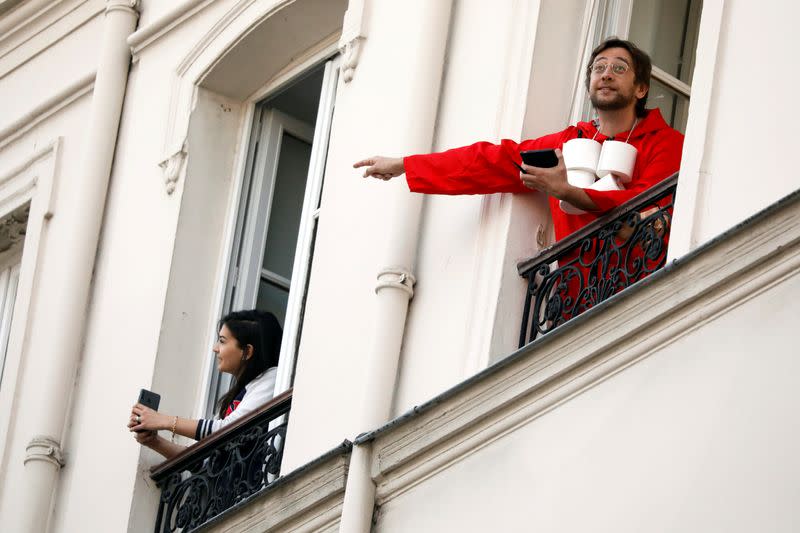 Paris during a lockdown imposed to slow the spread of the coronavirus disease (COVID-19)