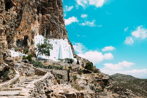 Naxos is known for its sandy beaches and surprisingly lush interior - Credit: This content is subject to copyright./Westend61