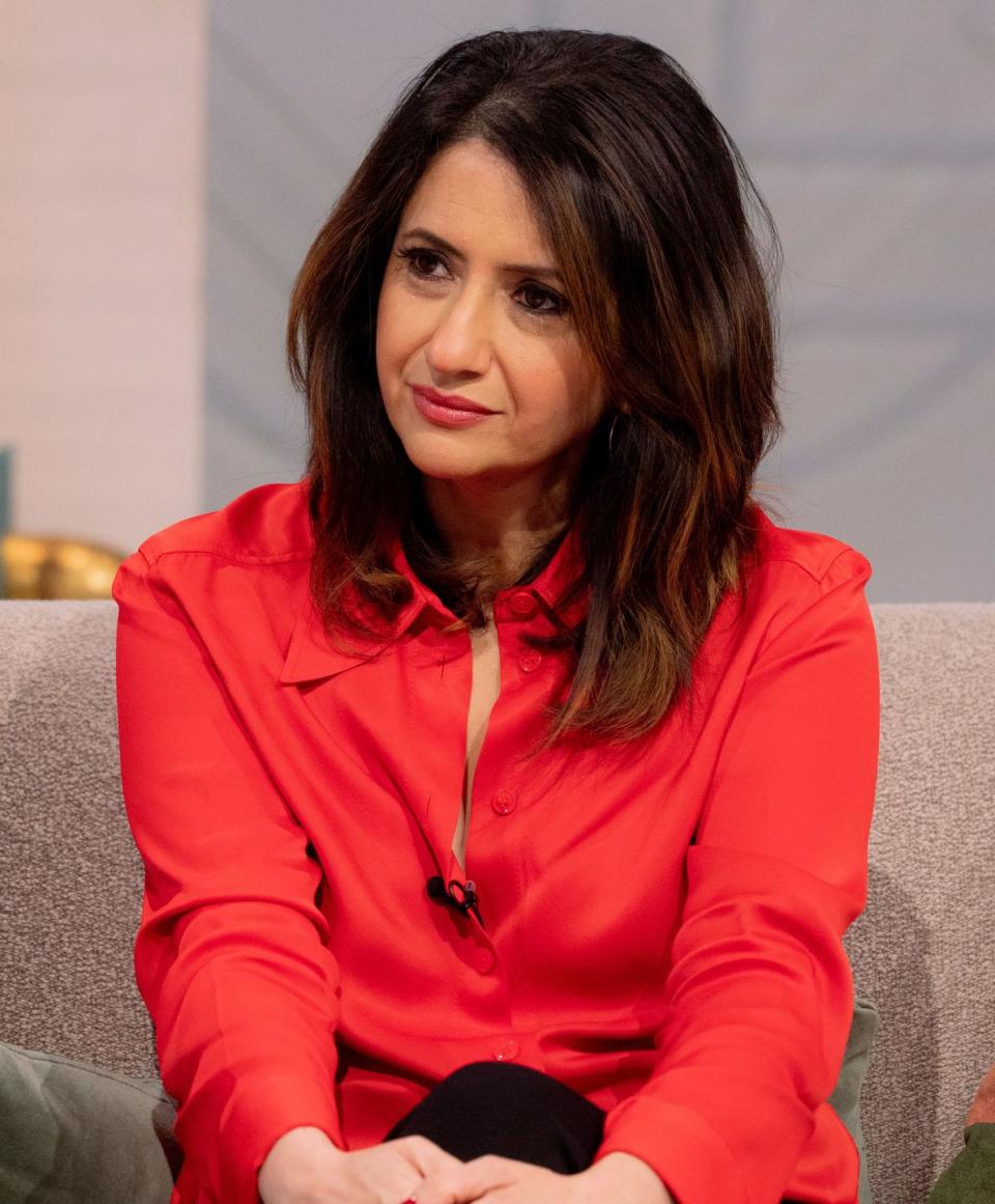 sangita myska on lorraine in february 2023