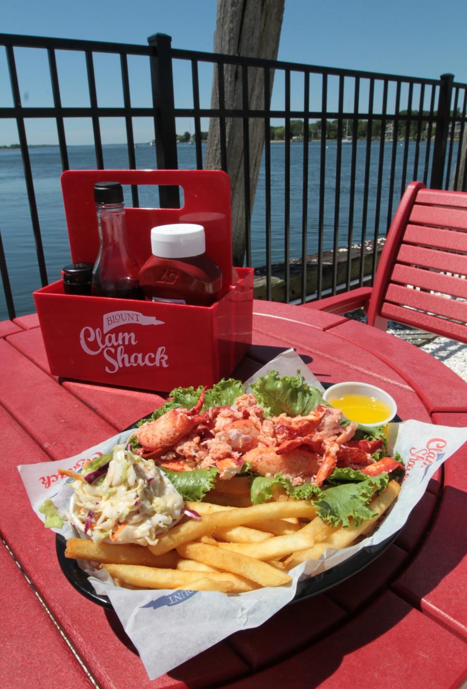 Blount Clam Shack on the Waterfront in Warren is one of many great dining spots to enjoy a lobster roll by the water in a casual way.