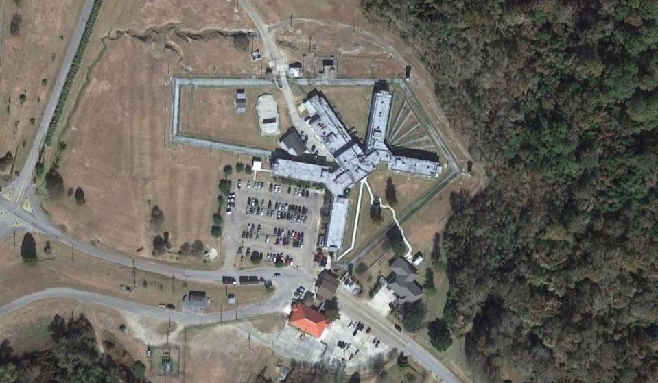 Youths will be housed in a complex near the entrance to the Lousiana State Penitentiary. (Google Maps)
