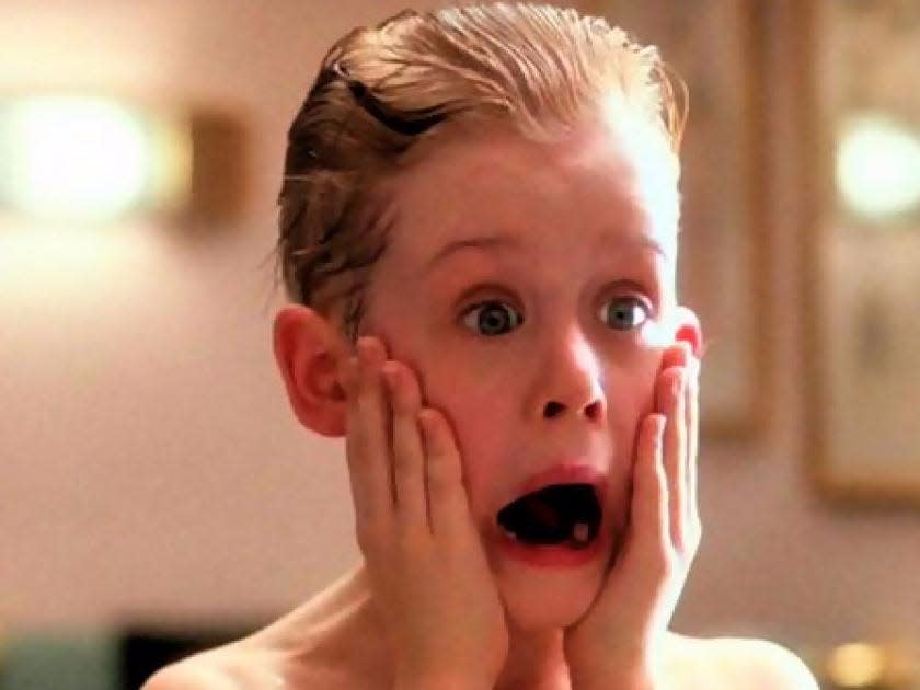 home alone surprised