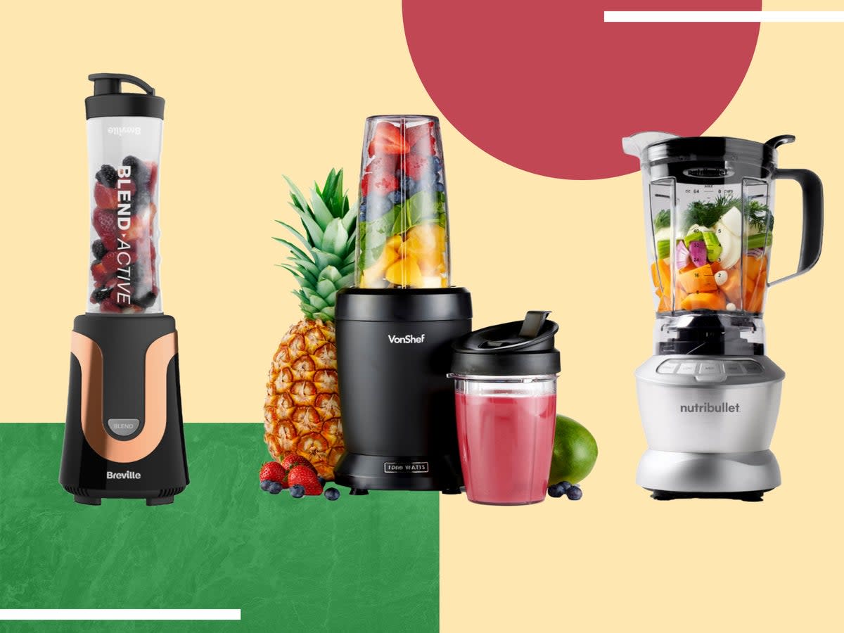 Our top appliance picks will make you go bananas for blended bevs (iStock/The Independent)