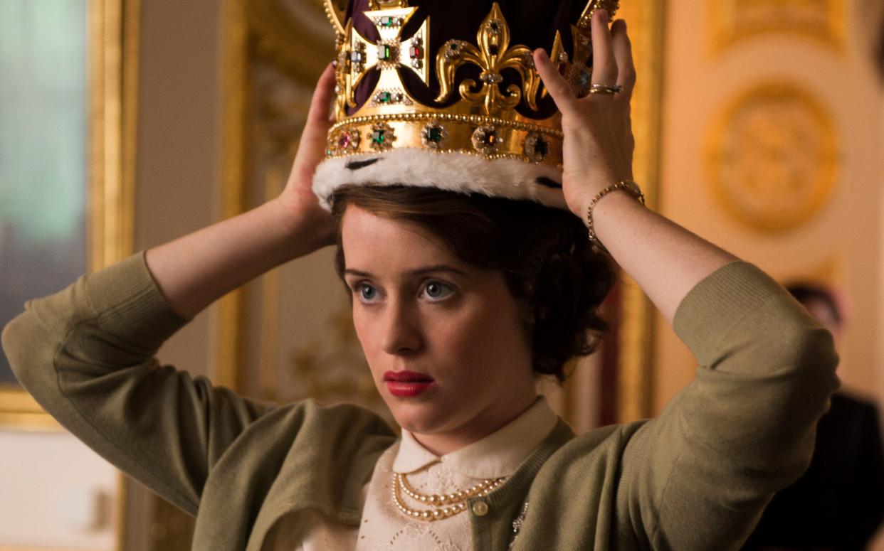 Claire Foy as the Queen in The Crown - Netflix