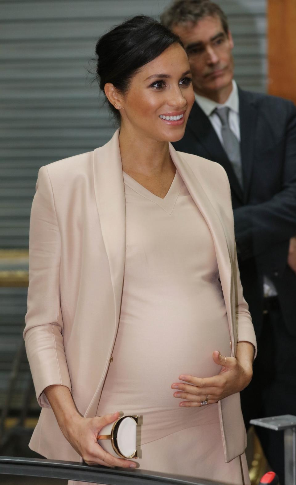 Angeblich interessiert sich sogar Herzogin Meghan für die Methode des Hypnobirthing. (Bild: Getty Images)