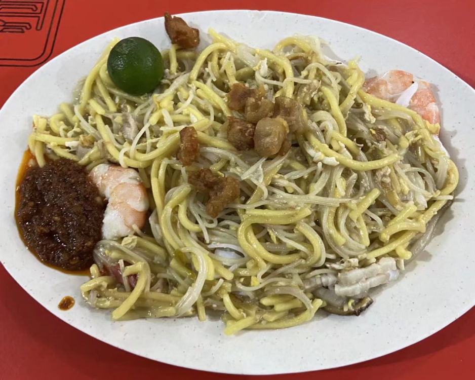 Hokkien mee - Havelock Rd Blk50 Fried Hokkien Prawn noodles