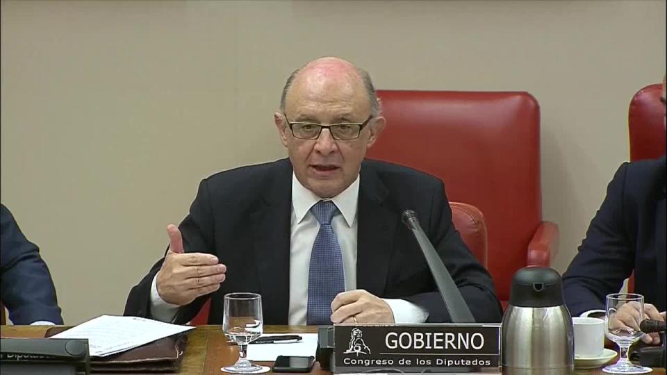 El ministro de Hacienda y Función Pública, Cristóbal Montoro. Foto.: EFE